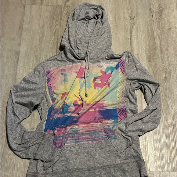 American Eagle Outfitters Heather Gray Hoodie - Picture 1 of 2